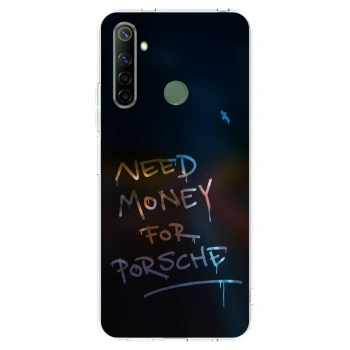 Picasee silikonowe przeźroczyste etui na Realme 6i - Neon Nights