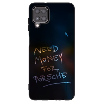 Picasee silikonowe czarne etui na Samsung Galaxy A12 A125F - Neon Nights