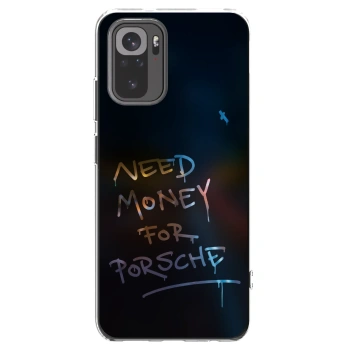 Picasee silikonowe przeźroczyste etui na Xiaomi Redmi Note 10 - Neon Nights