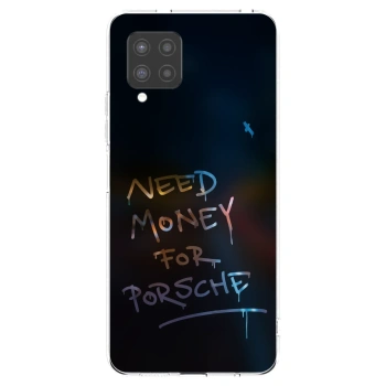 Picasee silikonowe przeźroczyste etui na Samsung Galaxy A42 A426B - Neon Nights