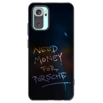 Picasee silikonowe czarne etui na Xiaomi Redmi Note 10 Pro - Neon Nights