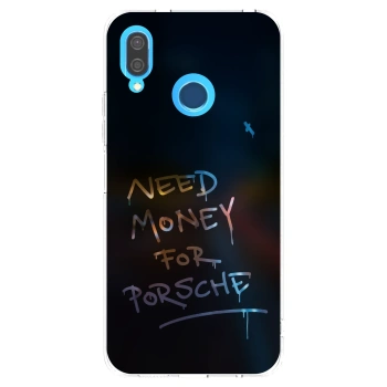 Picasee silikonowe przeźroczyste etui na Huawei P20 Lite - Neon Nights