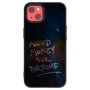 Picasee silikonowe czarne etui na Apple iPhone 13 - Neon Nights