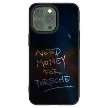 Picasee silikonowe czarne etui na Apple iPhone 13 Pro - Neon Nights