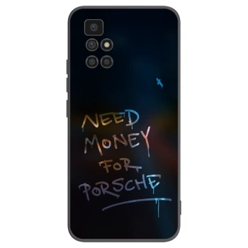 Picasee silikonowe czarne etui na Xiaomi Redmi 10 - Neon Nights