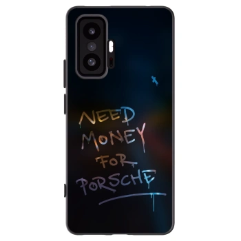 Picasee silikonowe czarne etui na Xiaomi 11T - Neon Nights