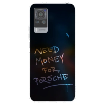 Picasee silikonowe przeźroczyste etui na Vivo X60 Pro 5G - Neon Nights