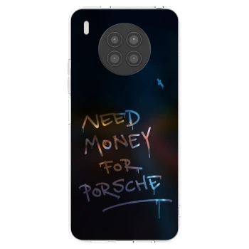 Picasee silikonowe przeźroczyste etui na Huawei Nova 8i - Neon Nights