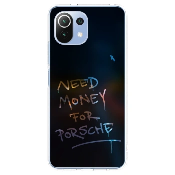 Picasee silikonowe przeźroczyste etui na Xiaomi 11 Lite 5G NE - Neon Nights