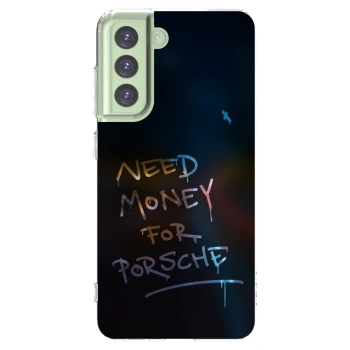 Picasee silikonowe przeźroczyste etui na Samsung Galaxy S21 FE 5G - Neon Nights