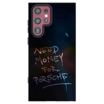 Picasee silikonowe czarne etui na Samsung Galaxy S22 Ultra 5G - Neon Nights