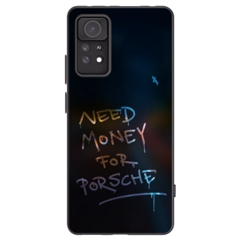 Picasee silikonowe czarne etui na Xiaomi Redmi Note 11 Pro 5G - Neon Nights