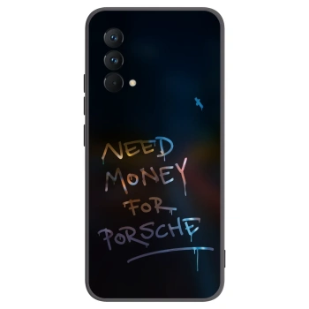 Picasee silikonowe czarne etui na Realme GT Master Edition 5G - Neon Nights