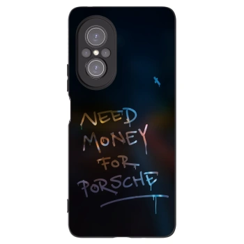 Picasee silikonowe czarne etui na Huawei Nova 9 SE - Neon Nights