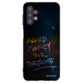 Picasee silikonowe czarne etui na Samsung Galaxy A13 4G A135 - Neon Nights