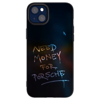 Picasee silikonowe czarne etui na Apple iPhone 14 Plus - Neon Nights