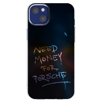 Picasee silikonowe przeźroczyste etui na Apple iPhone 14 Plus - Neon Nights