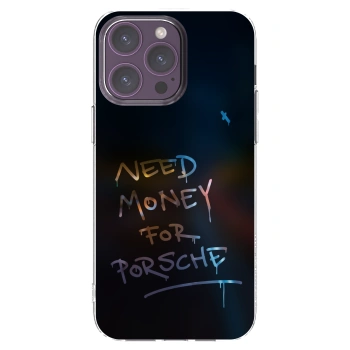 Picasee silikonowe przeźroczyste etui na Apple iPhone 14 Pro Max - Neon Nights