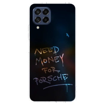 Picasee silikonowe przeźroczyste etui na Samsung Galaxy M53 5G - Neon Nights