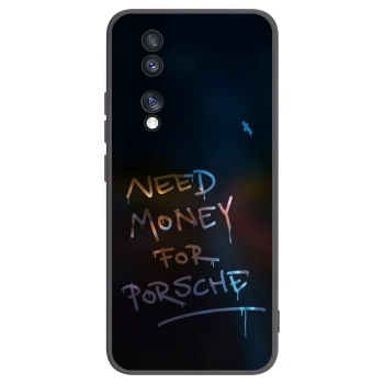 Picasee silikonowe czarne etui na Honor 70 - Neon Nights