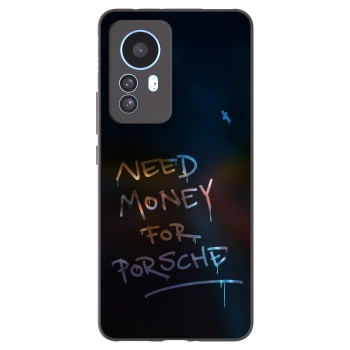 Picasee silikonowe czarne etui na Xiaomi 12T - Neon Nights
