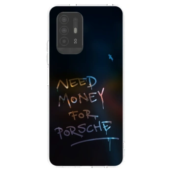 Picasee silikonowe przeźroczyste etui na OPPO A94 5G - Neon Nights