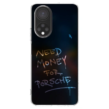 Picasee silikonowe przeźroczyste etui na Honor X7 - Neon Nights