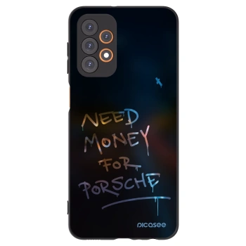 Picasee silikonowe czarne etui na Samsung Galaxy A23 A236B 5G - Neon Nights