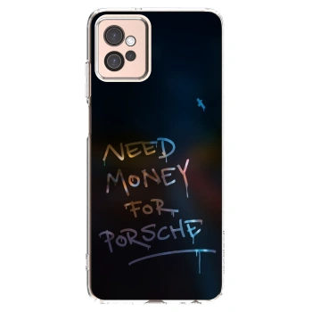 Picasee silikonowe przeźroczyste etui na Motorola Moto G32 - Neon Nights