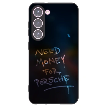 Picasee silikonowe czarne etui na Samsung Galaxy S23 5G - Neon Nights