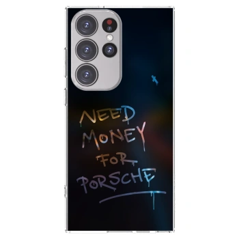 Picasee silikonowe przeźroczyste etui na Samsung Galaxy S23 Ultra 5G - Neon Nights