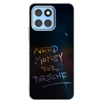 Picasee silikonowe przeźroczyste etui na Honor X8 5G - Neon Nights