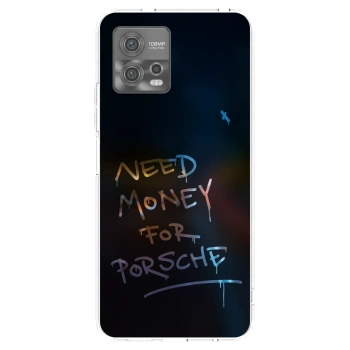 Picasee silikonowe przeźroczyste etui na Motorola Moto G72 - Neon Nights
