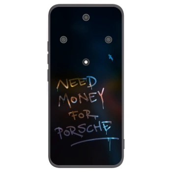 Picasee silikonowe czarne etui na Honor Magic5 Lite 5G - Neon Nights