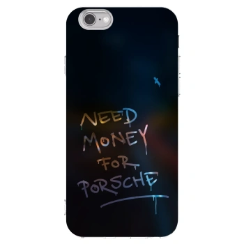 Picasee silikonowe przeźroczyste etui na Apple iPhone 6/6S - Neon Nights