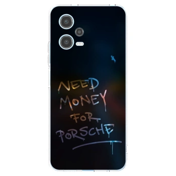 Picasee silikonowe przeźroczyste etui na Xiaomi Redmi Note 12 5G - Neon Nights