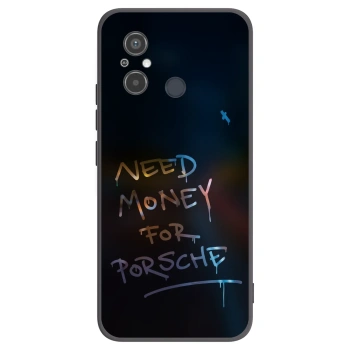 Picasee silikonowe czarne etui na Xiaomi Redmi 12C - Neon Nights