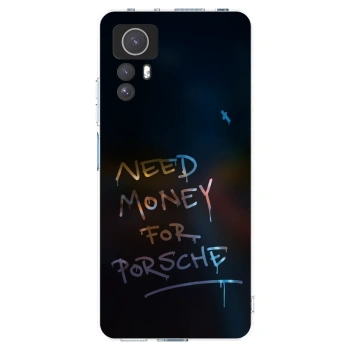 Picasee silikonowe przeźroczyste etui na Xiaomi Redmi Note 12S - Neon Nights
