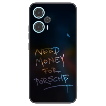 Picasee silikonowe czarne etui na Xiaomi Poco F5 - Neon Nights