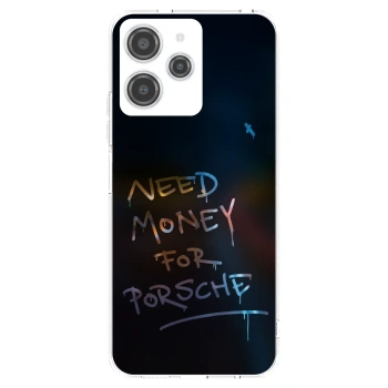 Picasee silikonowe przeźroczyste etui na Xiaomi Redmi 12 4G - Neon Nights
