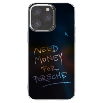 Picasee silikonowe przeźroczyste etui na Apple iPhone 15 Pro Max - Neon Nights
