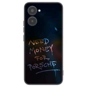 Picasee silikonowe czarne etui na Realme 10 4G - Neon Nights