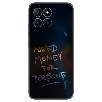 Picasee silikonowe czarne etui na Honor 70 Lite - Neon Nights