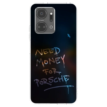 Picasee silikonowe przeźroczyste etui na Honor X7a - Neon Nights