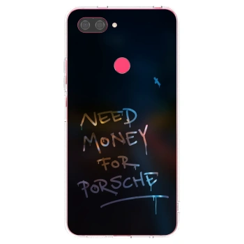 Picasee silikonowe przeźroczyste etui na Xiaomi Mi 8 Lite - Neon Nights