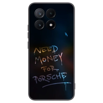 Picasee silikonowe czarne etui na Xiaomi Poco X6 Pro - Neon Nights