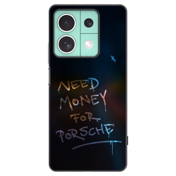 Picasee silikonowe czarne etui na Xiaomi Redmi Note 13 5G - Neon Nights