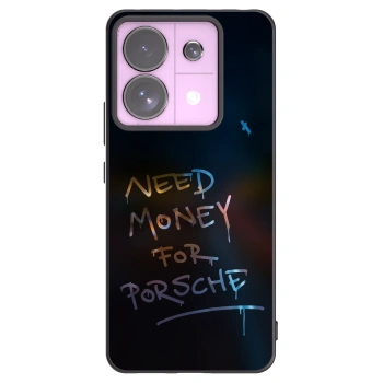 Picasee silikonowe czarne etui na Xiaomi Redmi Note 13 Pro 5G - Neon Nights