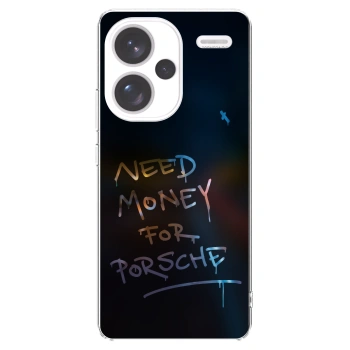 Picasee silikonowe przeźroczyste etui na Xiaomi Redmi Note 13 Pro+ 5G - Neon Nights