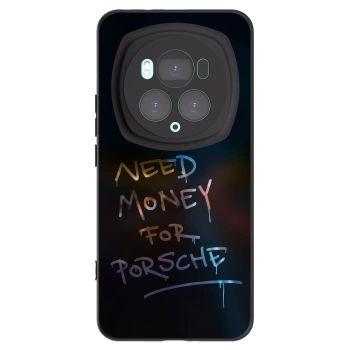Picasee silikonowe czarne etui na Honor Magic6 Pro - Neon Nights